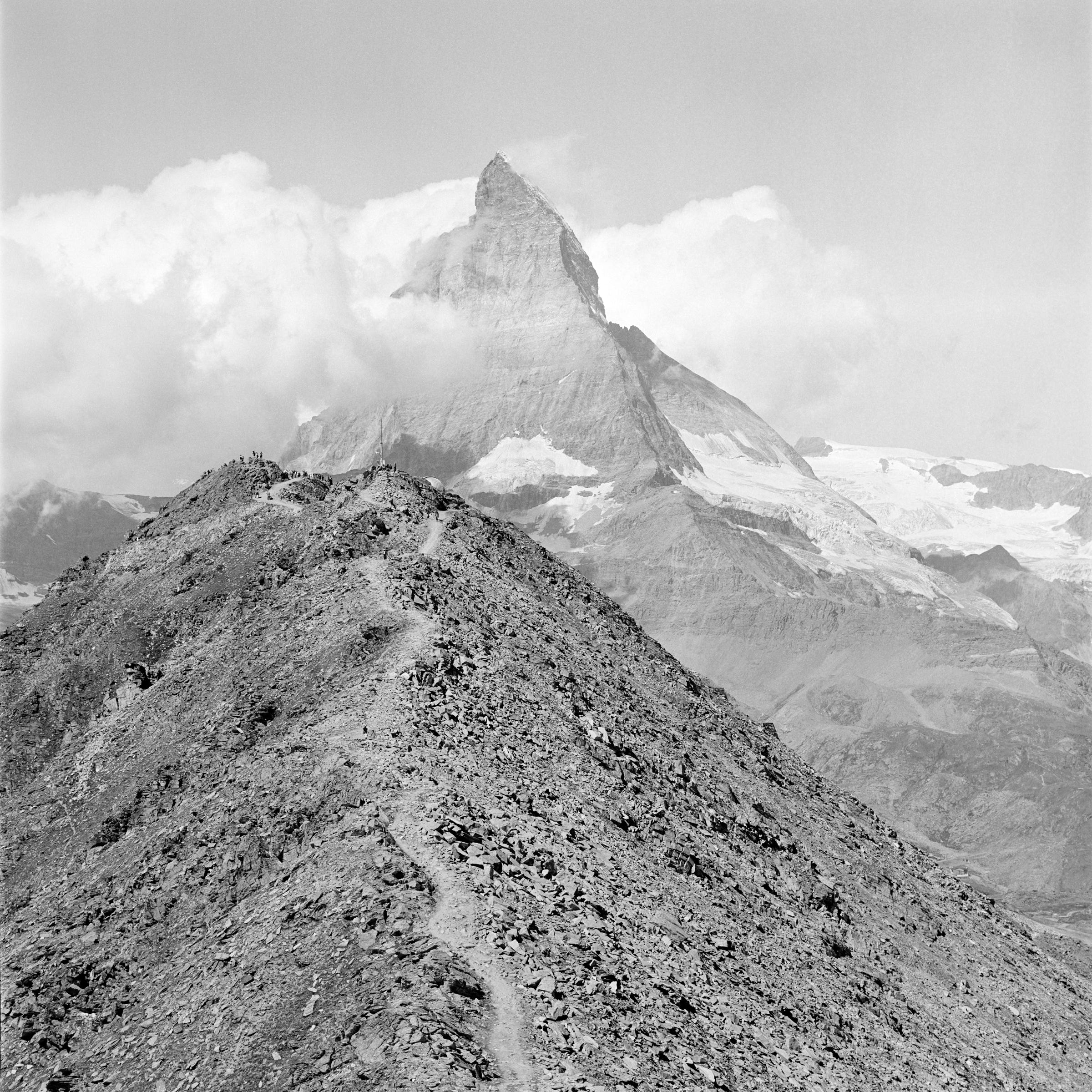 mountains | analog black and white photography