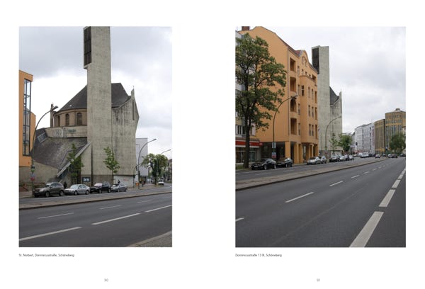 STEINE PLÄTZE ZEUGEN, intervention, Karl-Marx-Allee, Berlin, 2009, series of 10 fine art inkjet prints, 42 cm × 29,7 cm each 